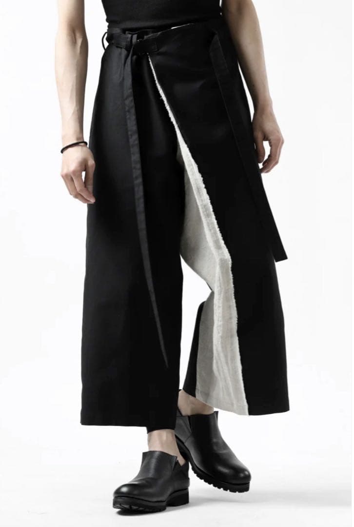 【ほぼ未使用】Yohji Yamamoto Y's BANG ON!ラップパンツ