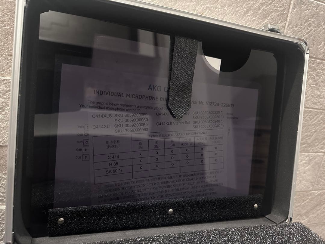 【新品未使用 】AKG C414 XLIIコンデンサーマイク