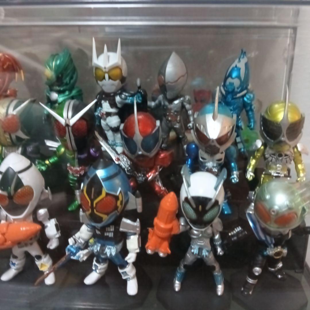 仮面ライダー フィギュア 45体 ※透明ケースは付きません