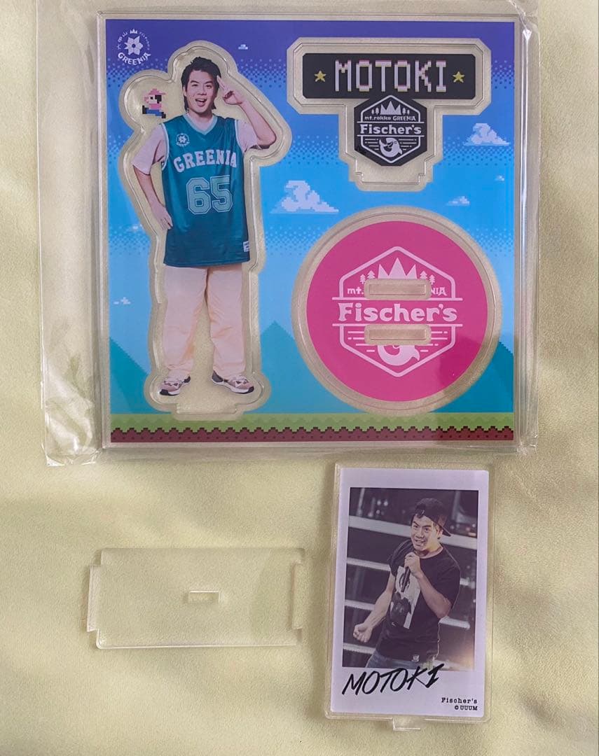 フィッシャーズ　モトキ　アクスタ　2個セット