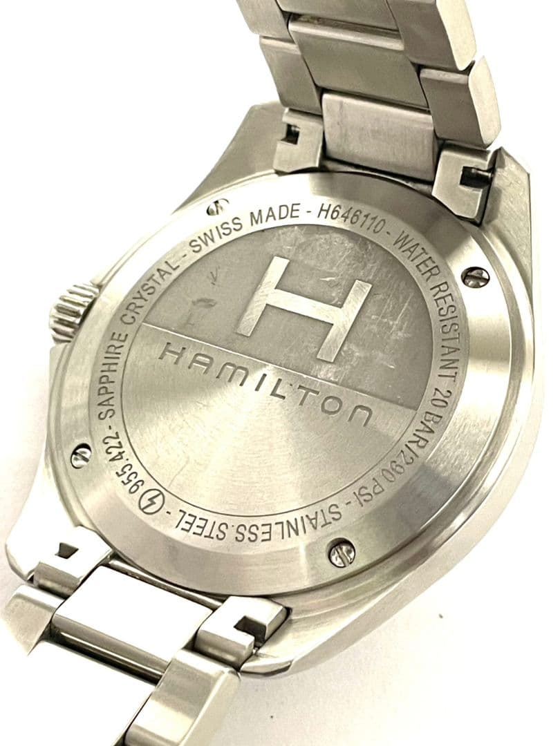 HAMILTON ハミルトン H646110 カーキ パイロット 腕時計 稼働品