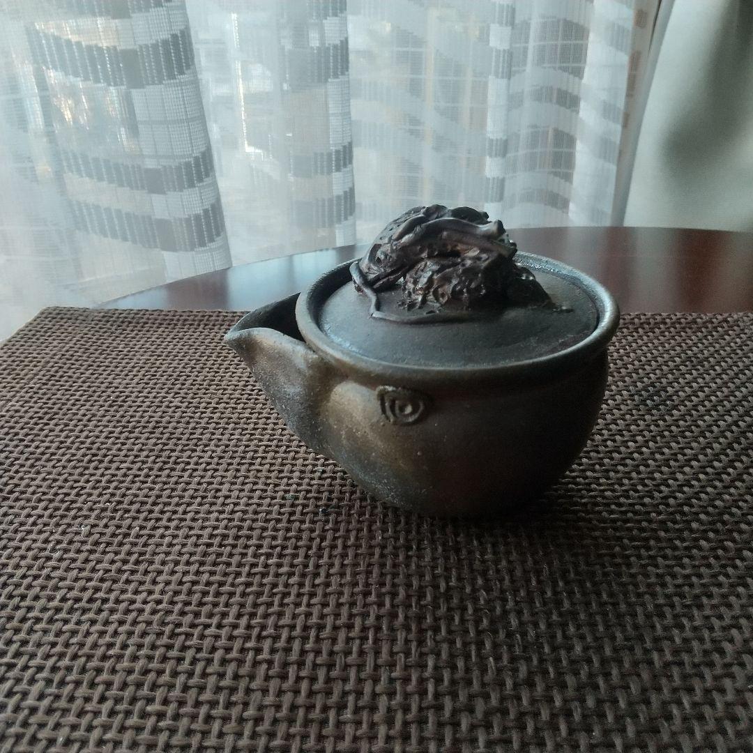 備前焼　龍宝瓶　竜