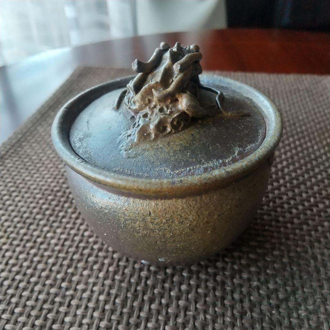 備前焼　龍宝瓶　竜