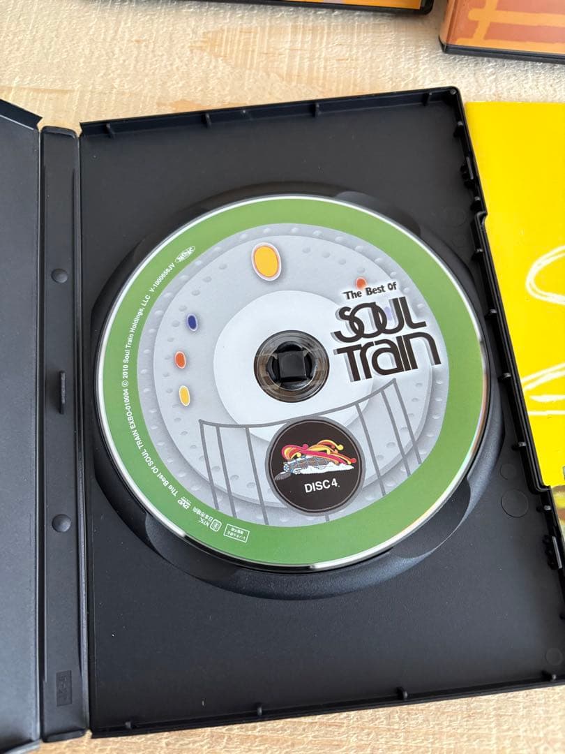 ソウルトレイン The Best Of SOUL TRAIN 5枚組DVD