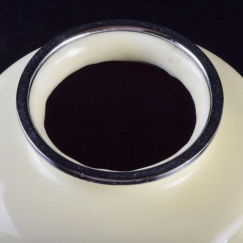 七宝焼　四君子文　花瓶　V　R9273