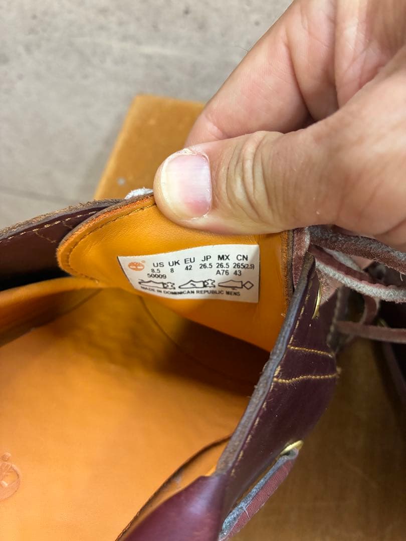 靴 Timberland 3eye CLASSIC LUG 26.5