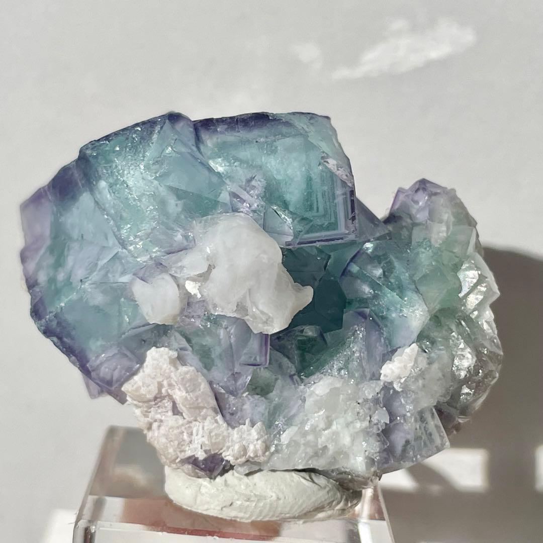 391 中国　ヤオガンシャン産　ポーセリンフローライト