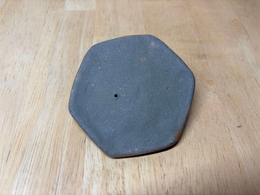 55.備前焼 宝瓶 登り窯 亀 かめ カメ 六角 手びねり 急須