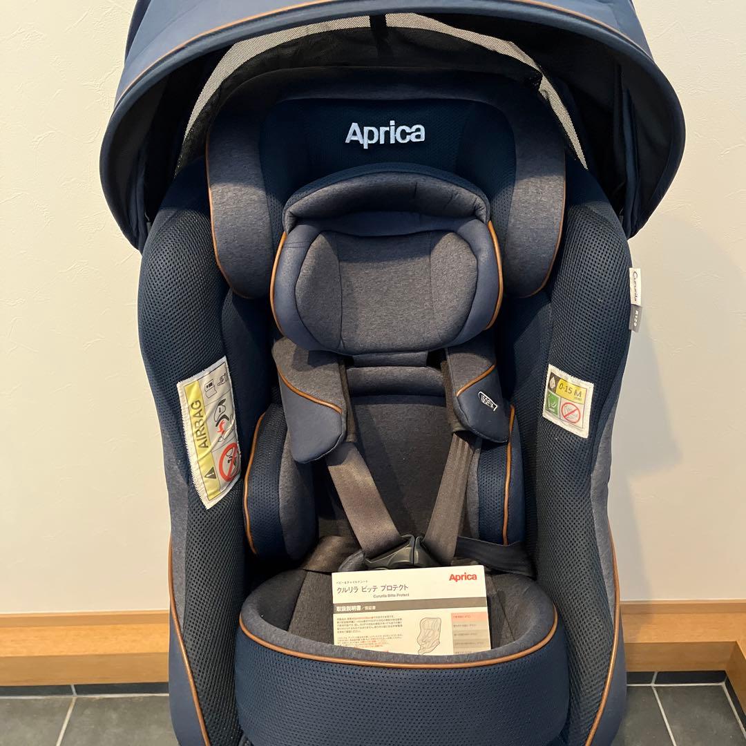 Apricaクルリラ ビッテ　プロテクト ベビー　チャイルドシート　説明書付き1