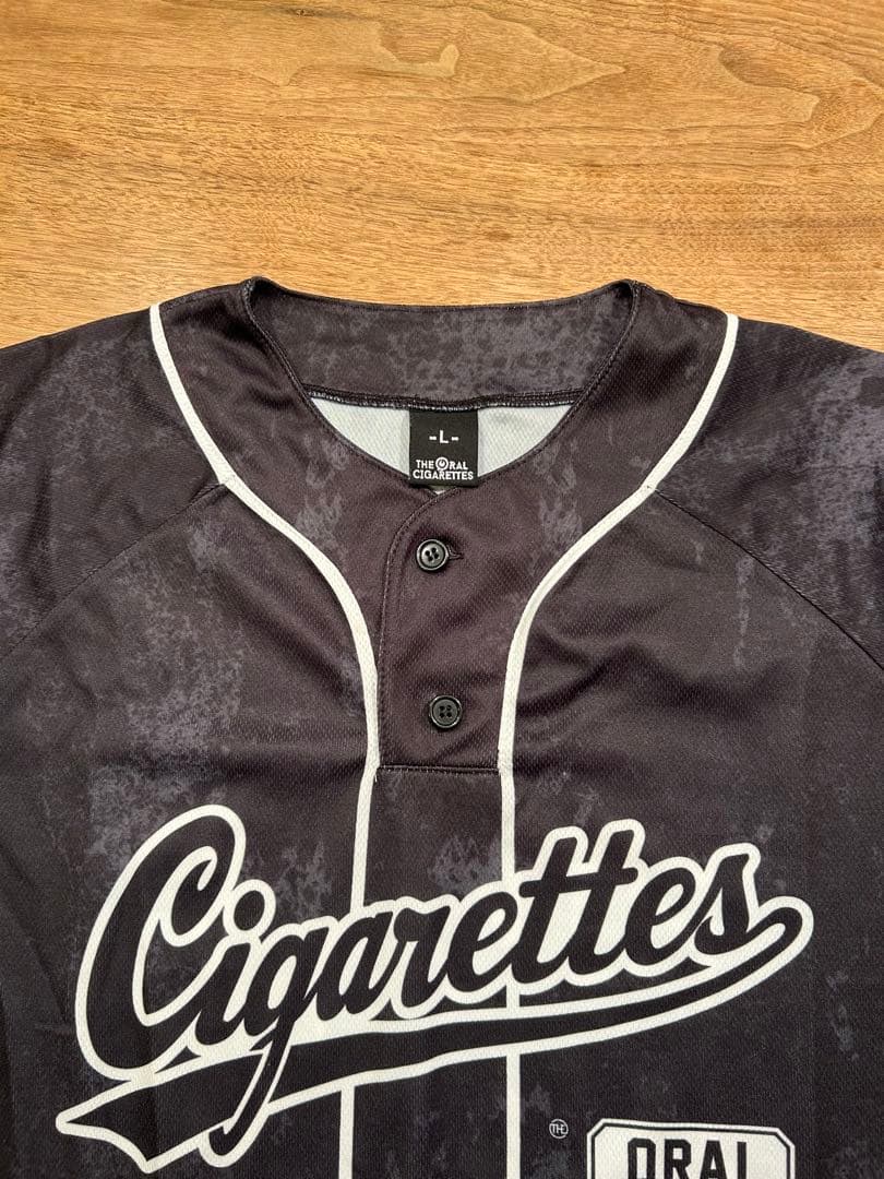 オーラル　ベースボールシャツ　Lサイズ