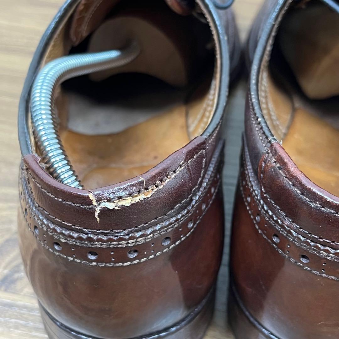 ブルックスブラザーズ　ALDEN シェルコードバン　ウイングチップ　9 1/2