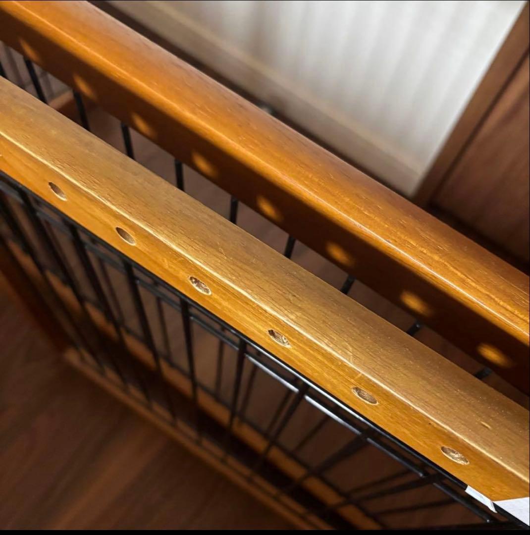 Richell ペット用木製おくだけゲート ワイド　赤ちゃん　幼児　ベビーゲート