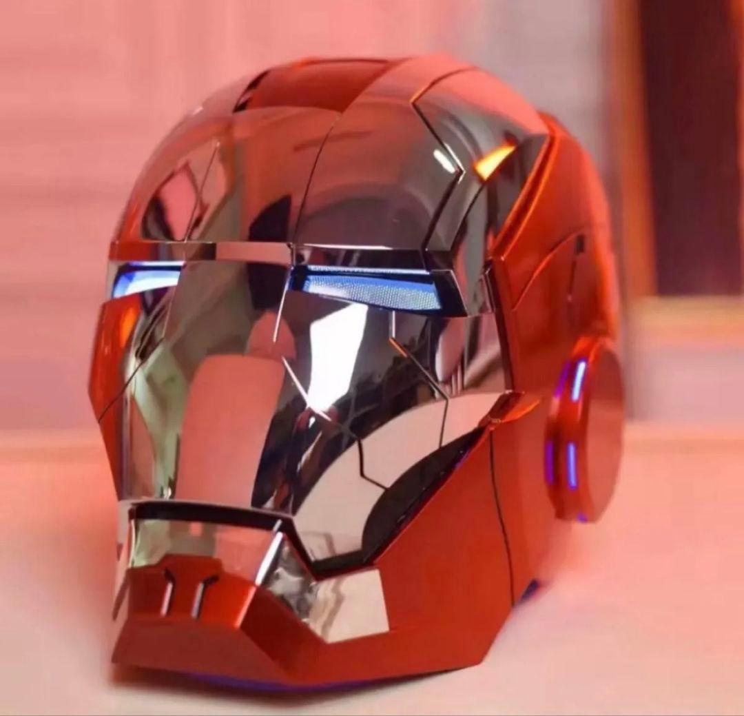 新品AUTOKINGアイアンマン マーク5 MK5 マスク シルバー