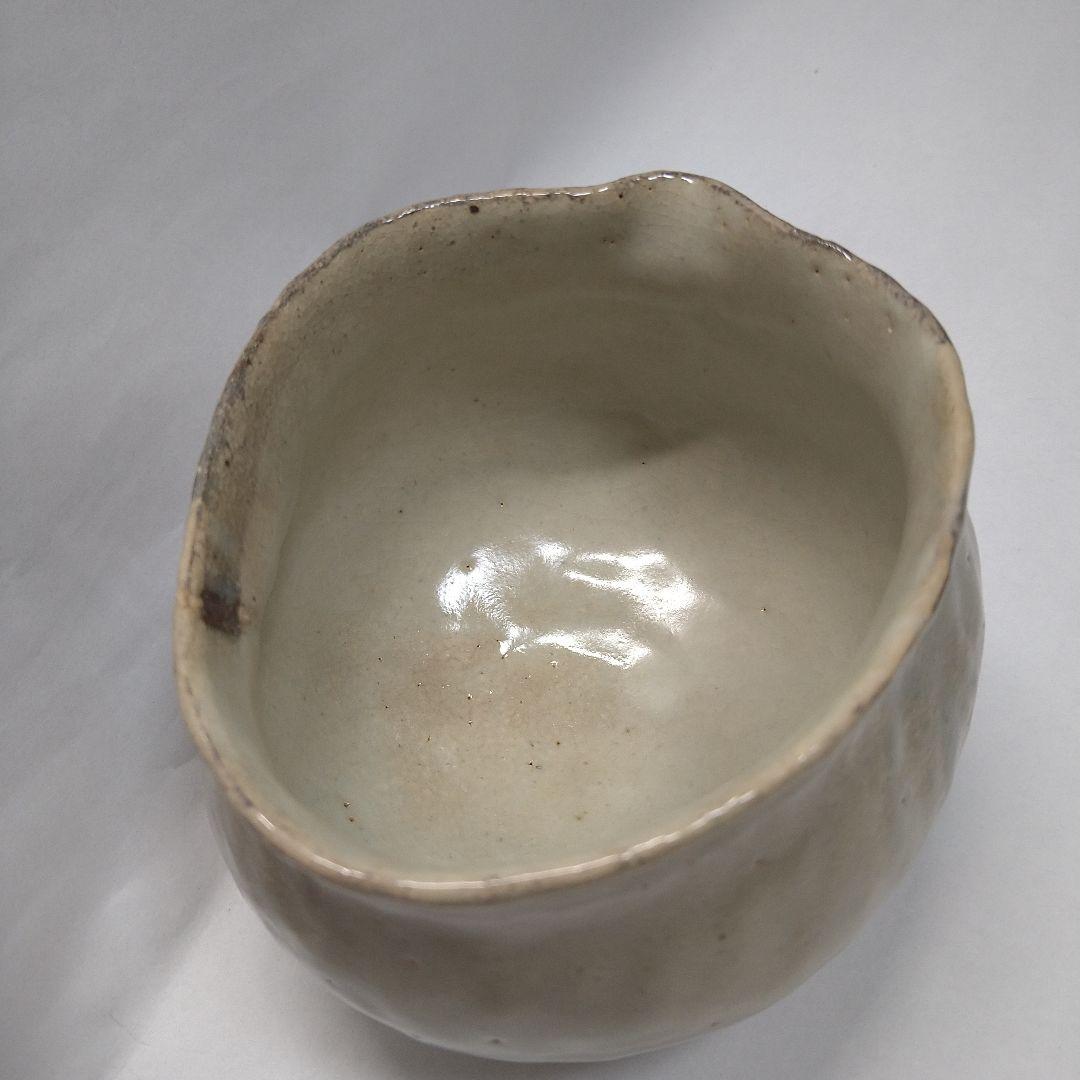 粉引茶碗　杉本貞光　作
