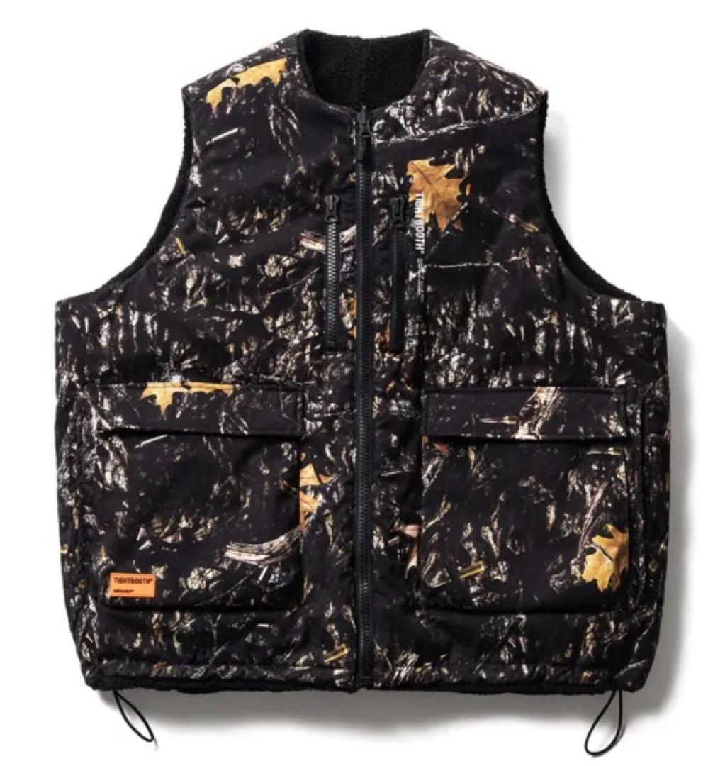 TBPR BULLET CAMO REVERSIBLE VEST 新品 XL