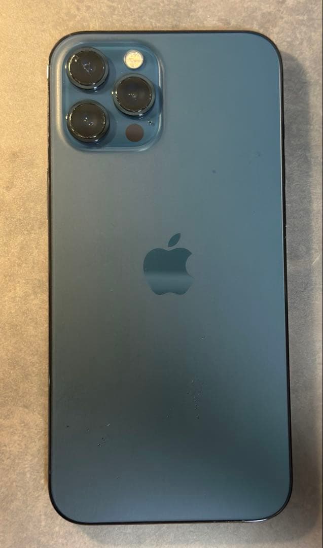 正常　iPhone12ProMax 256GB パシフィックブルー