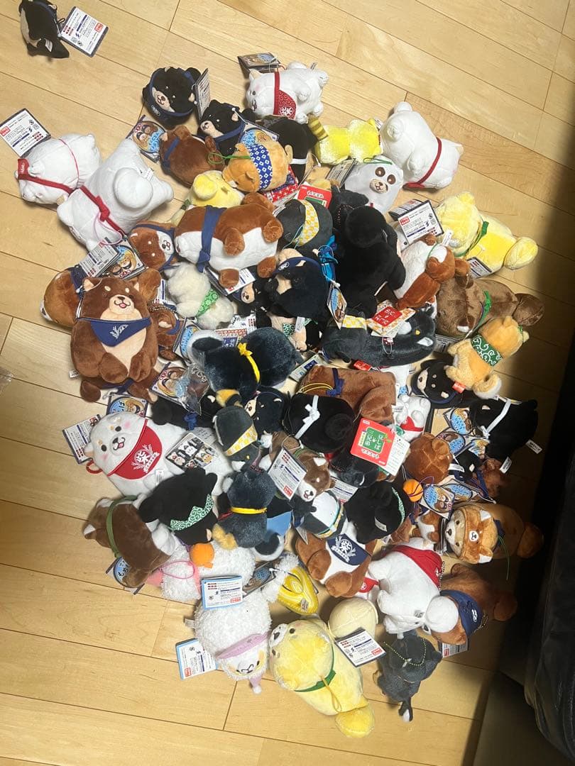 忠犬もちしば他ぬいぐるみ売ります