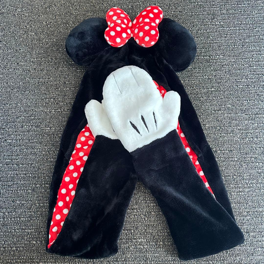 ミニーマウス マフラー　ファンキャップ