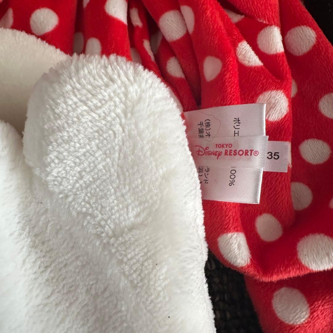 ミニーマウス マフラー　ファンキャップ