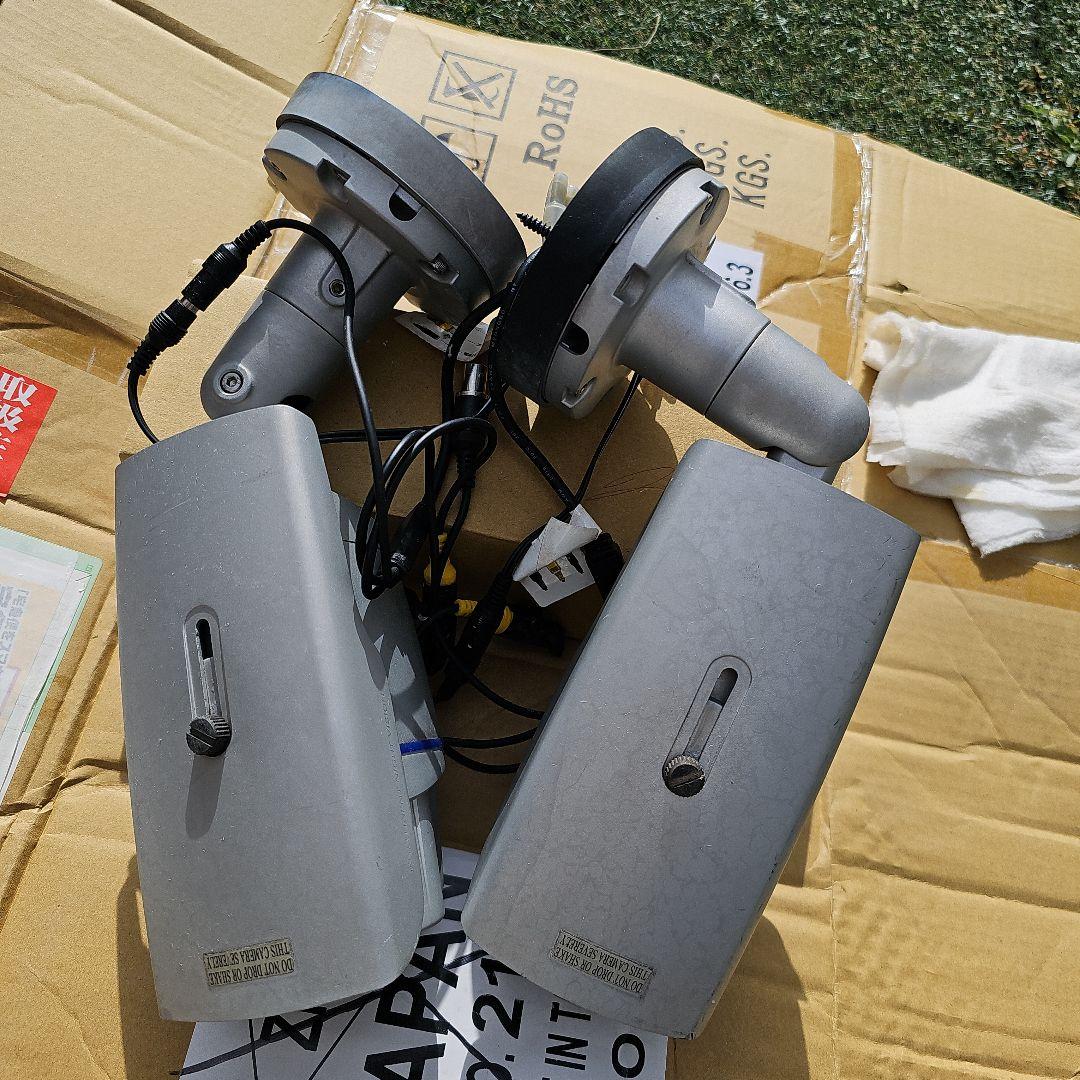 【中古】業務用防犯カメラセット