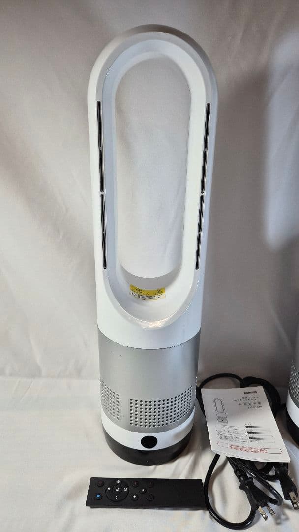 【冷暖両用＆羽根なし】 扇風機 タワーファン ファンヒーター 2台セット