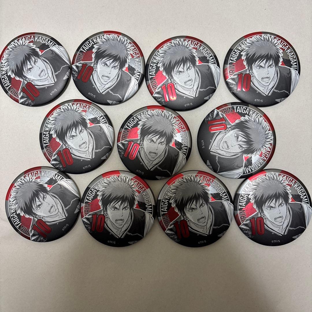 火神大我 黒子のバスケ デコレクション缶バッジ 缶バッジ 11点