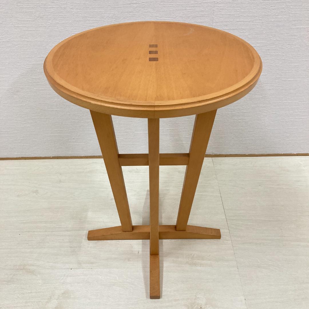 日進木工　サイドテーブル　コーヒーテーブル　木製　飛騨