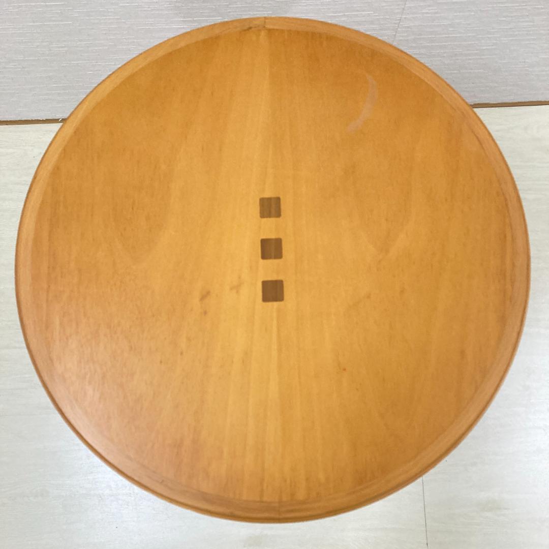 日進木工　サイドテーブル　コーヒーテーブル　木製　飛騨