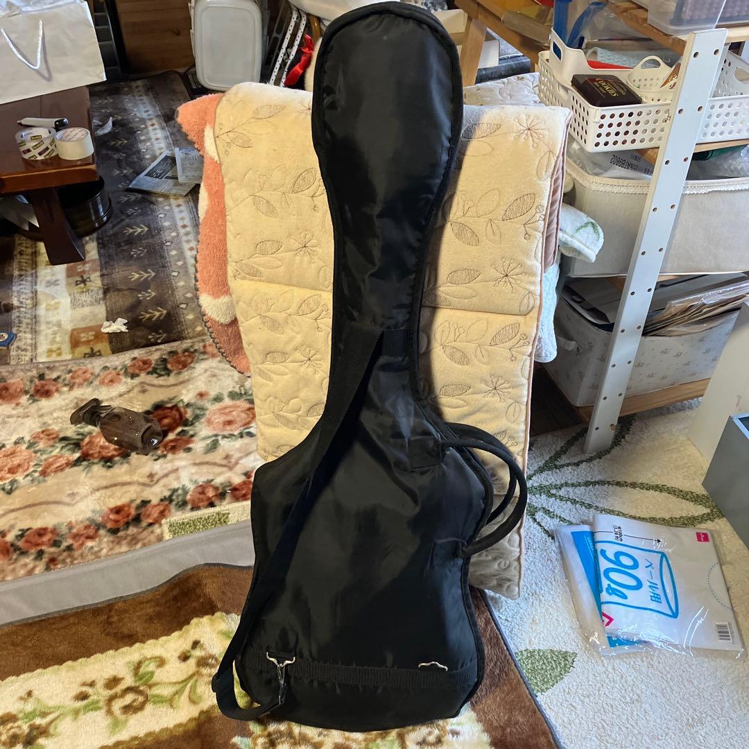 ⭐︎BUSKER'S 　エレキギター　レッド×ブラック　ケース付き