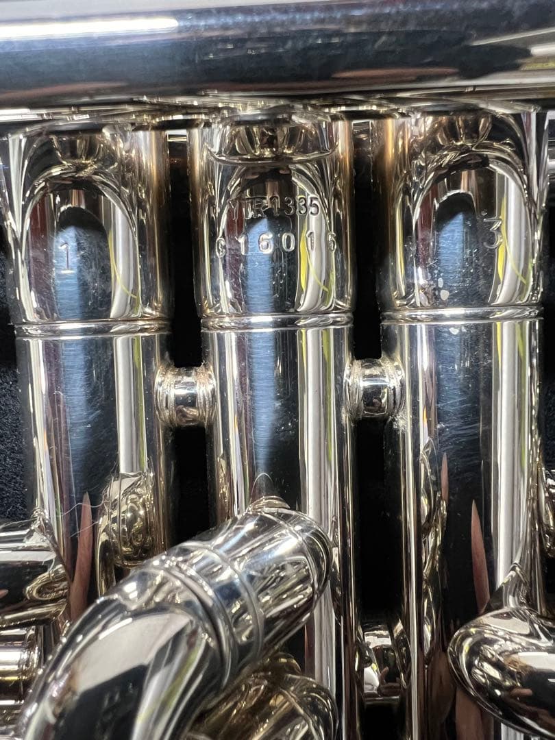 YAMAHA ヤマハ トランペット 本体 YTR1335 シルバー ソフトケース