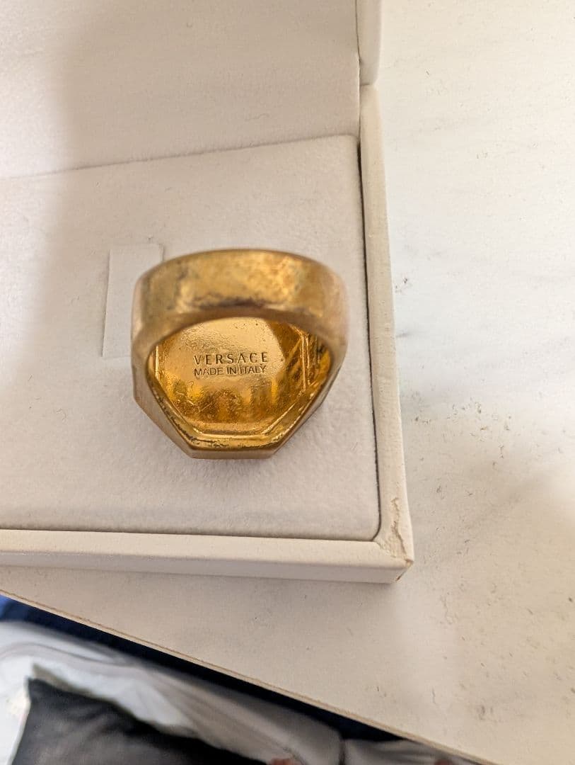 VERSACE メデューサ 八角形リング