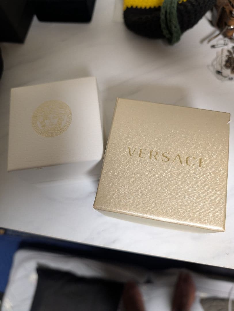 VERSACE メデューサ 八角形リング