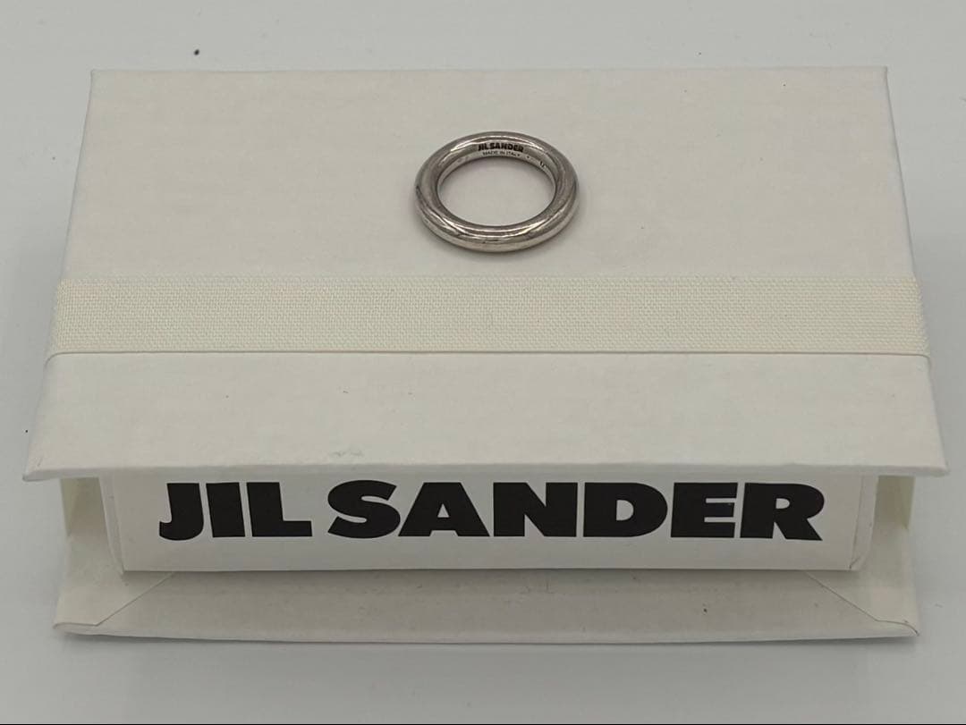 本日掲載終了【JIL SANDER】CLASSIC RING silver