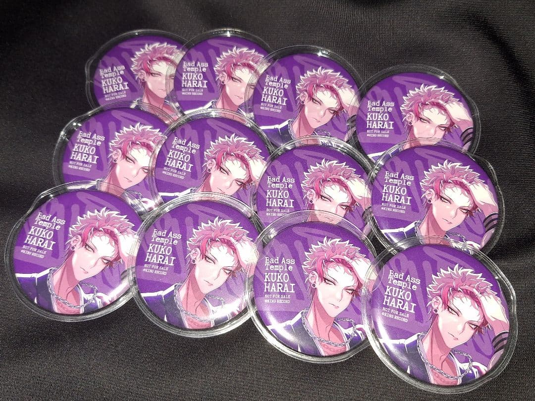 波羅夷空却 CD特典缶バッジ 12個セット