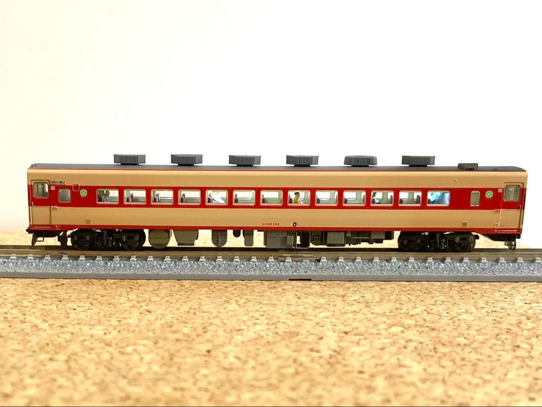 Nゲージ　TOMIX 国鉄 キハ56系急行ディーゼルカー６両ウェザリング加工車両