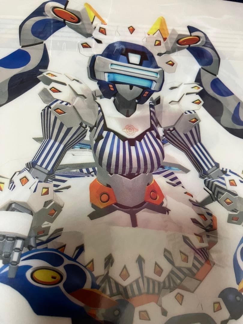 【非売品】電脳戦機バーチャロンマーズ SEGA A4 クリアファイル ②