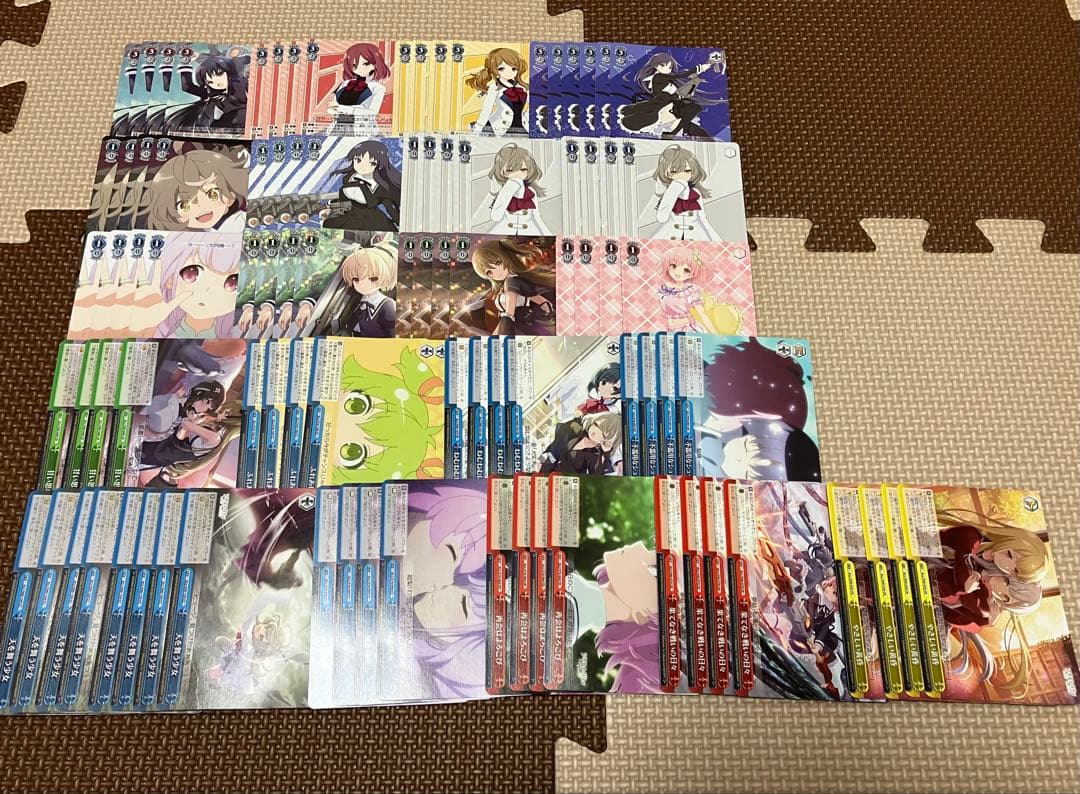 ヴァイスシュヴァルツ　WS 引退　アサルトリリィ　大量デッキパーツ