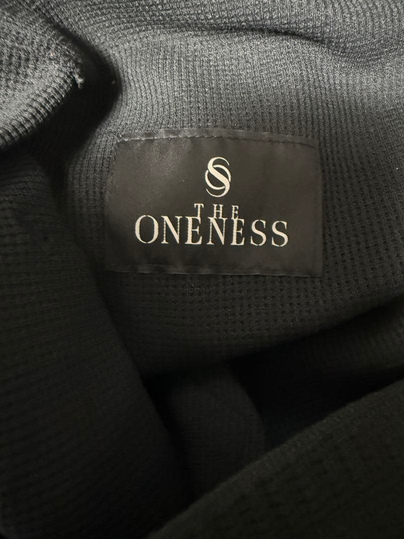 THE ONENESS ブラック サルエルパンツ