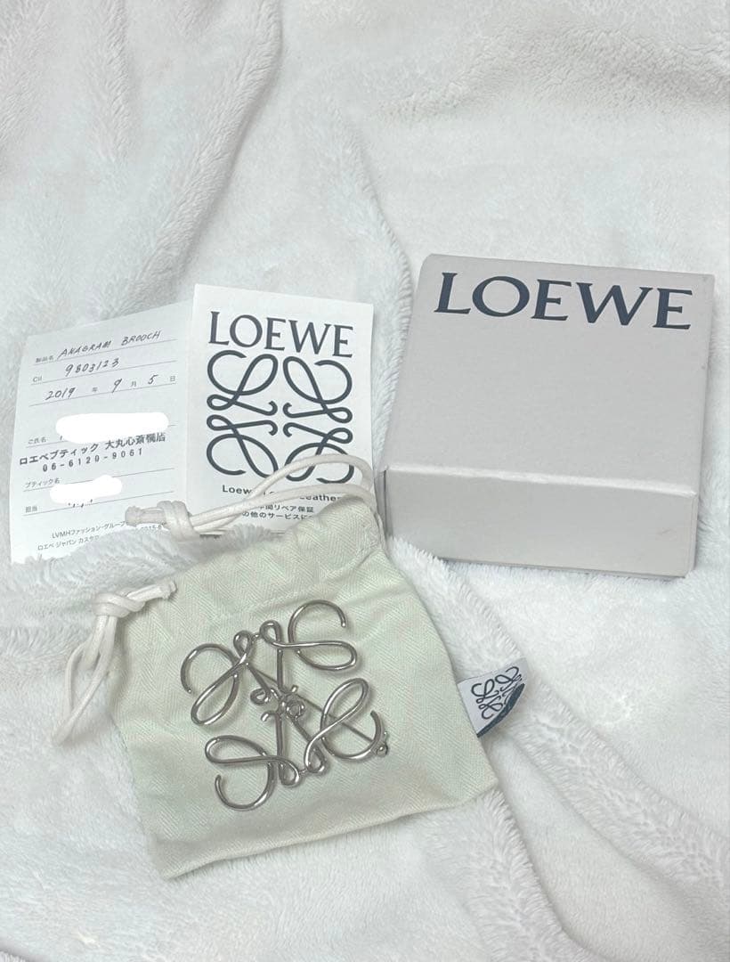 LOEWE シルバーブローチ