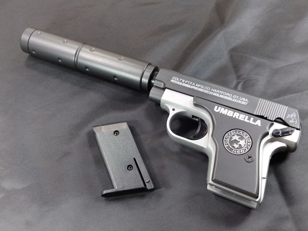 UMBRELLA バイオハザード風/25AUTO/エアコキ/オリジナルグリップ