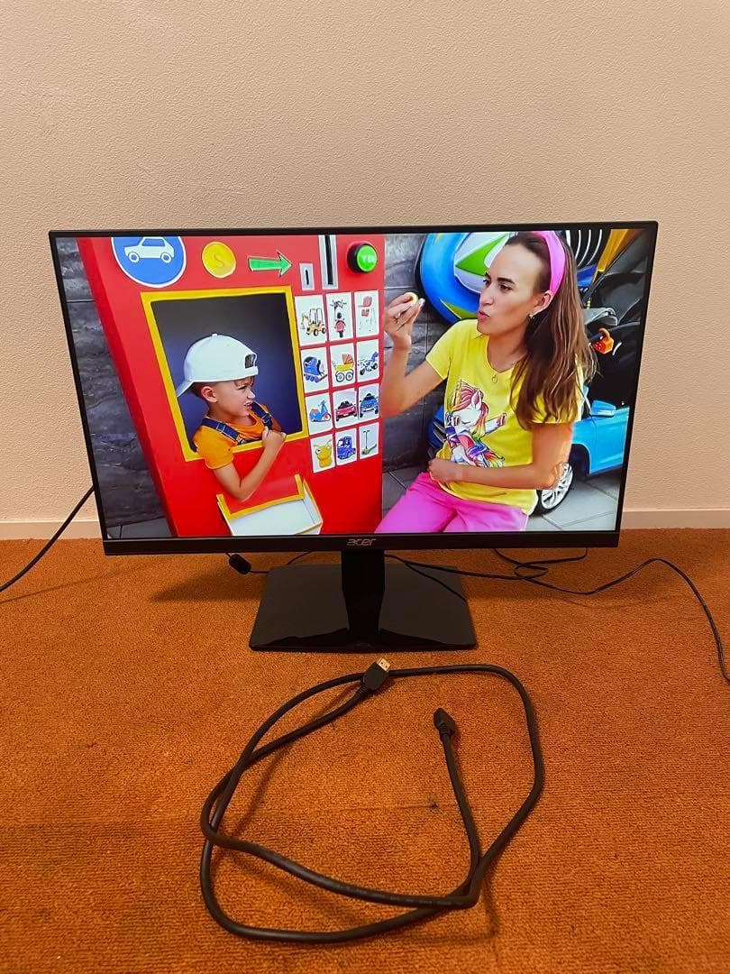 acer モニター スピーカー内蔵 2021年製ディスプレイHA240YABMI