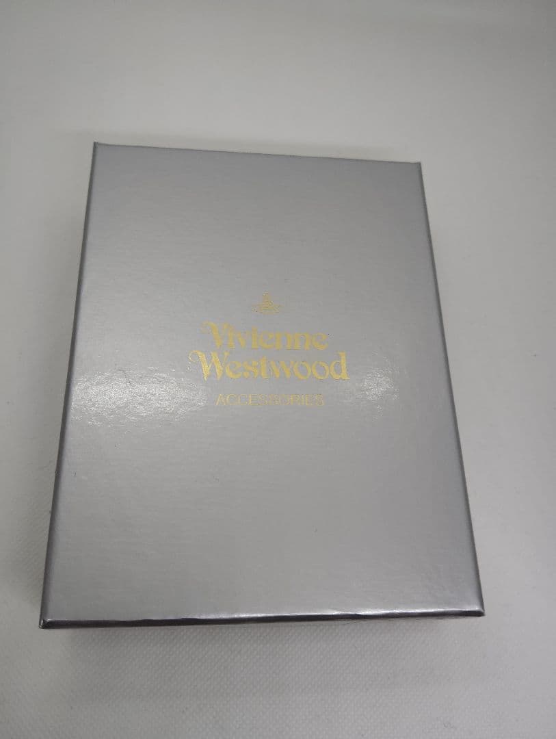 特価！袋箱付き新品ヴィヴィアンウエストウッドチェック柄 折り財布