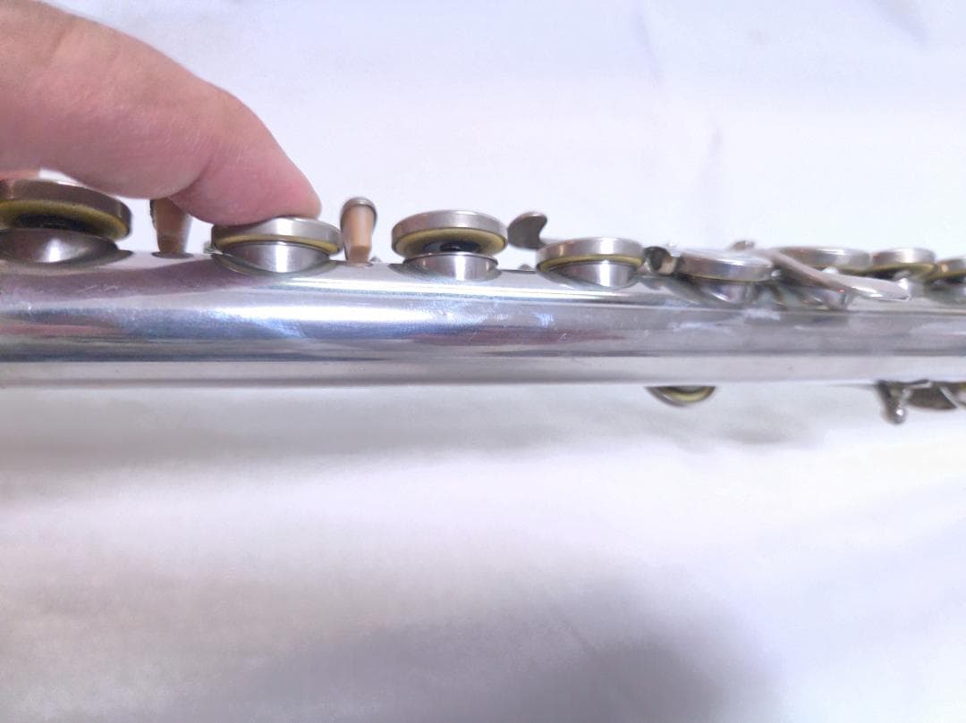 YAMAHA YFL-23 フルート ニッケルメッキ キー動作良好 #2424