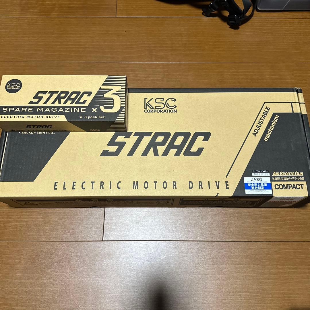 お得セット KSC STRAC 電動ガン スペアマガジン付き 美品