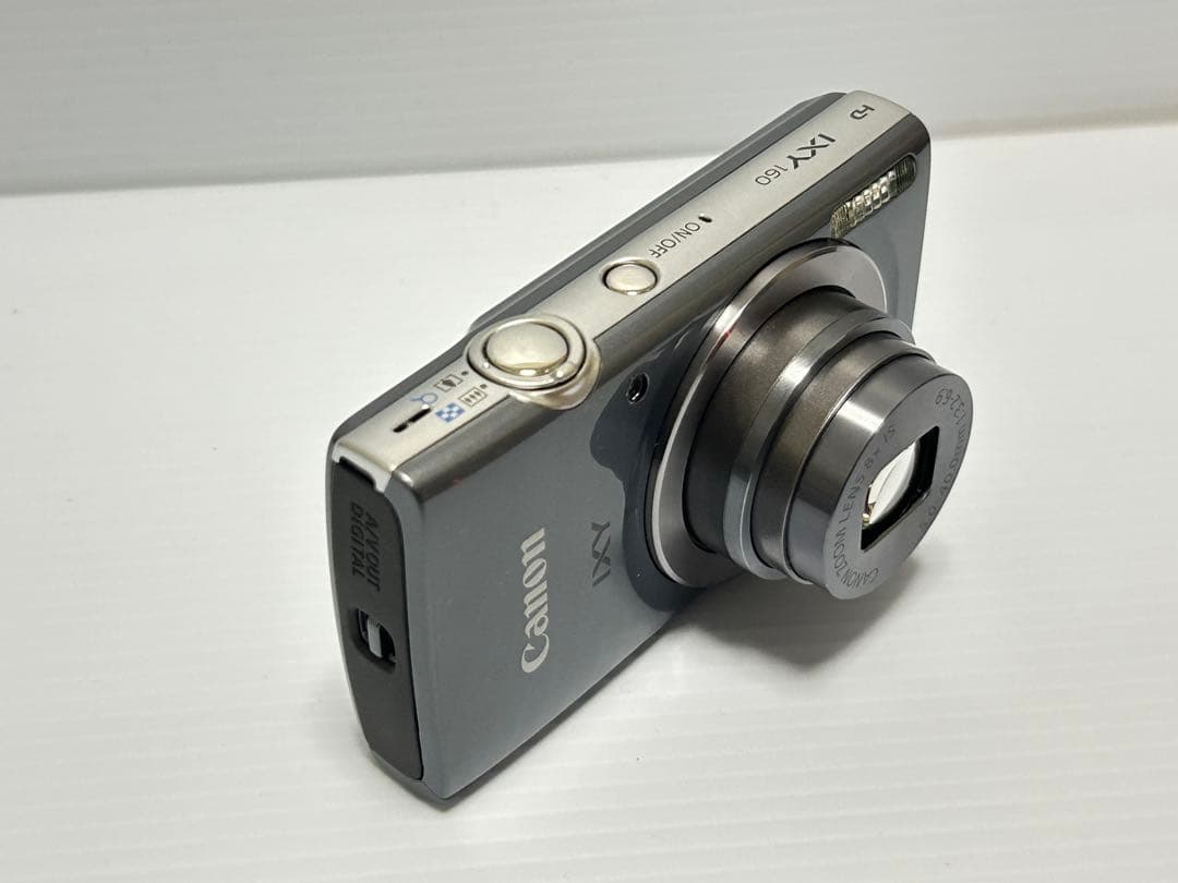 446 完動品 Canon IXY160 コンデジ シルバー PC2196