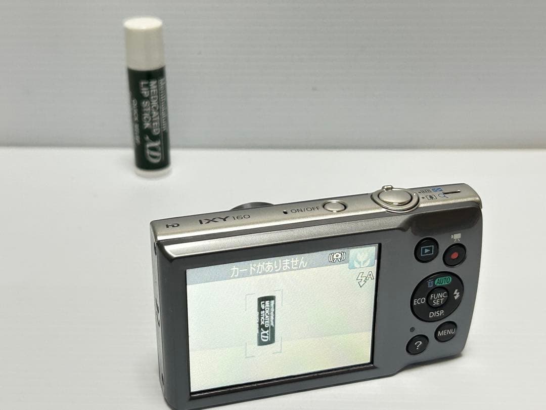 446 完動品 Canon IXY160 コンデジ シルバー PC2196