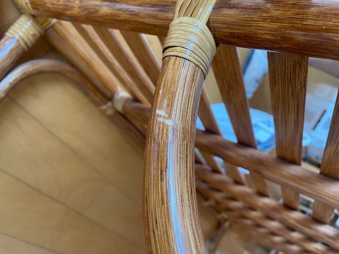 ザ、湘南サーファー❗️専用 《籐 ラタン シングルベッド》お引取り割引あり。