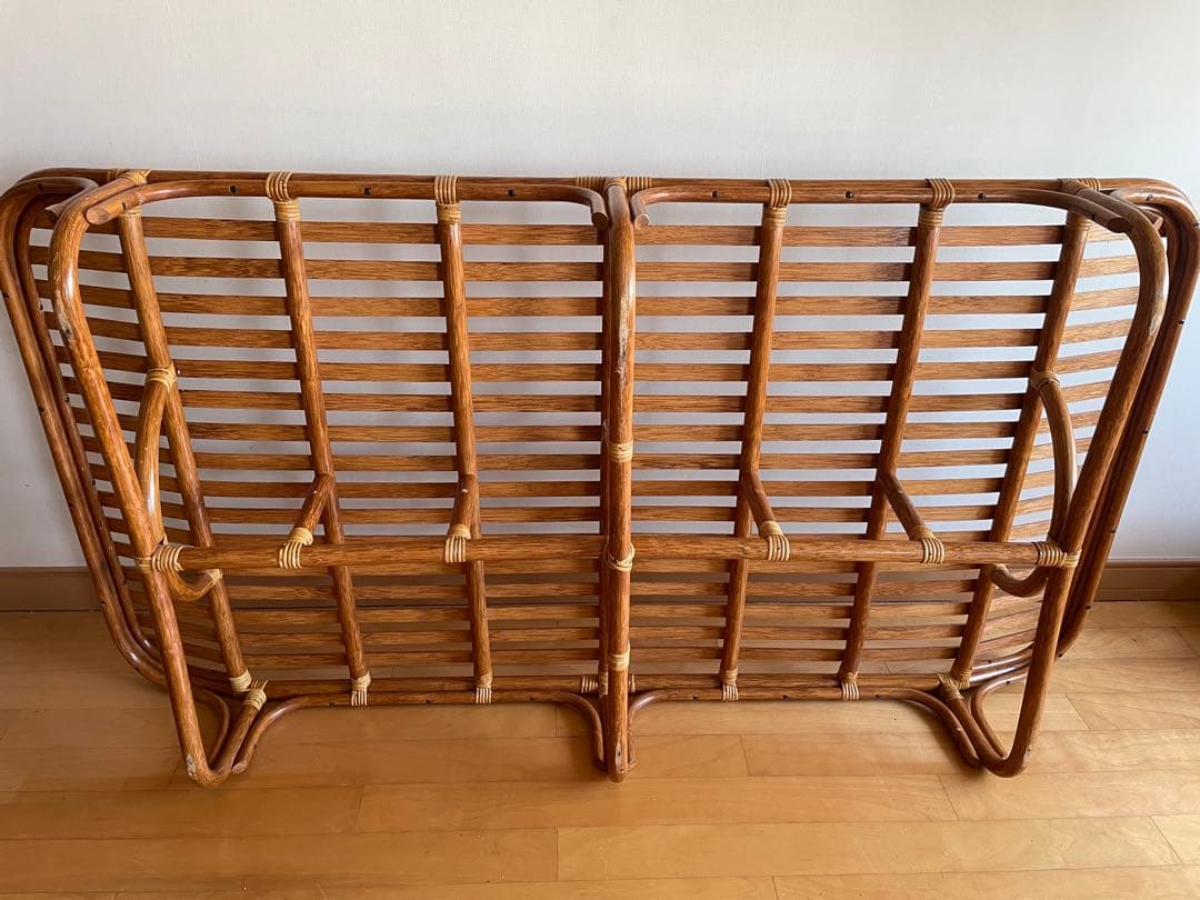 ザ、湘南サーファー❗️専用 《籐 ラタン シングルベッド》お引取り割引あり。