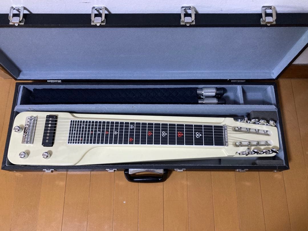 「美品」CANOPUS カノウプス8弦スチールギター　4脚　ケース付