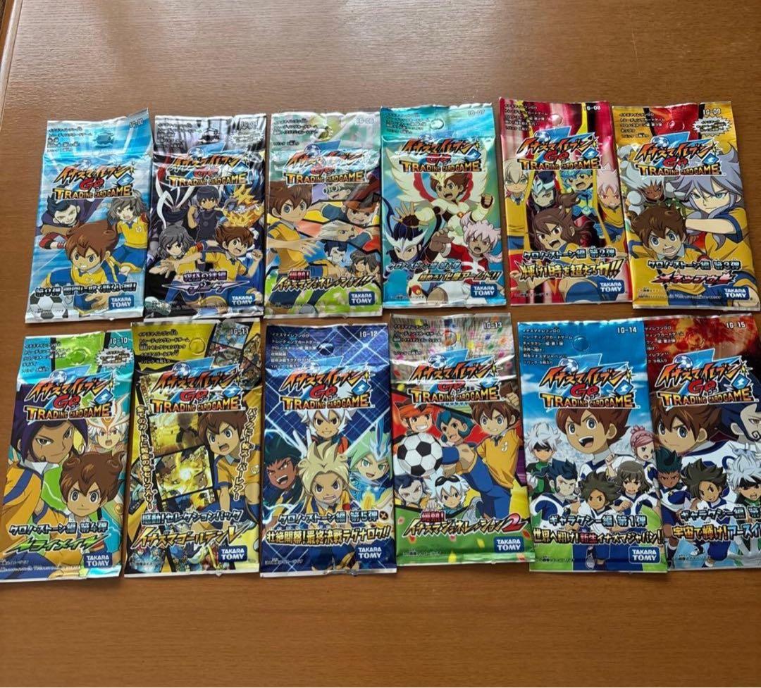 イナズマイレブン　新品未開封パック　12パック　TCG トレカ